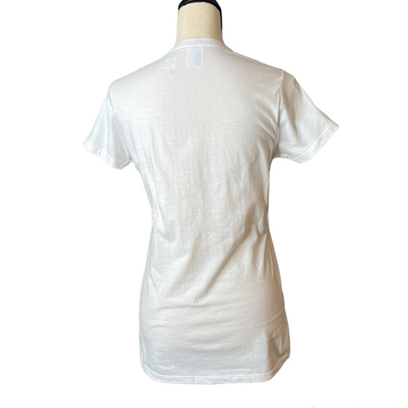 New Port & Company T-shirt with Dogs "Life Without Dogs I Don't Think So" Size S - Picture 3 of 5